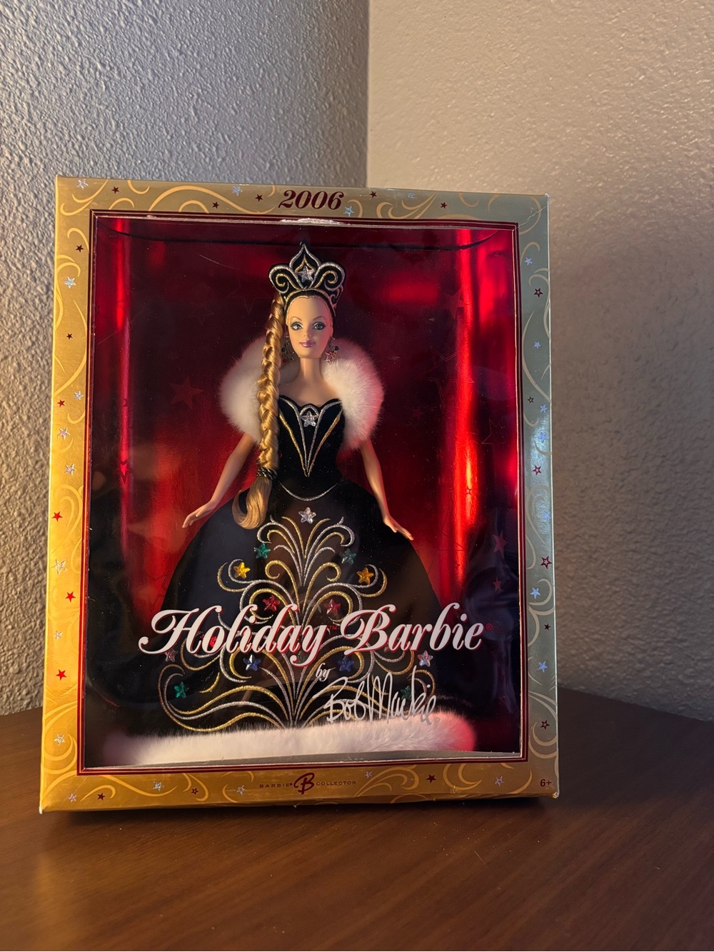 Barbie Holiday Doll 2006 - Black & Gold Holiday Barbie